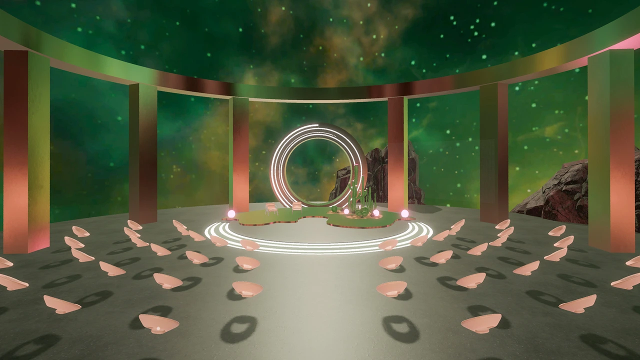 studio la gazelle spatial virtual environment projects cosmic stage